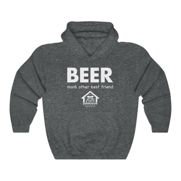 Doghaus Brewery "Beer, Man's Other Best Friend" Men's Pullover Hoodie - Image 5