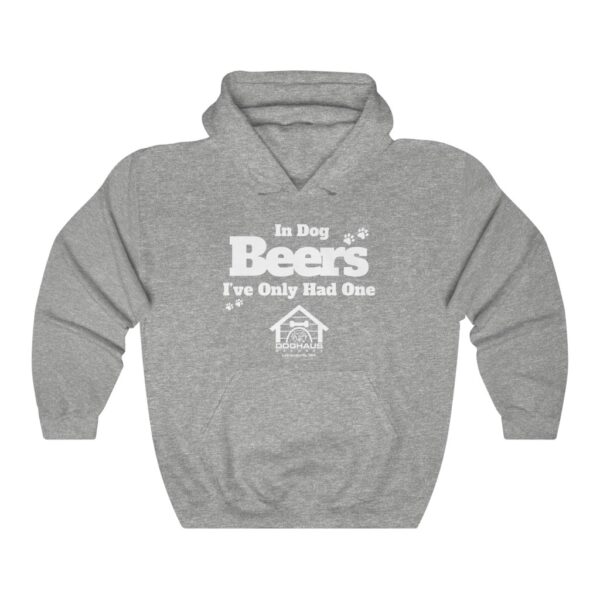 Doghaus Brewery "In Dog Beers" Men's Pullover Hoodie - Image 2