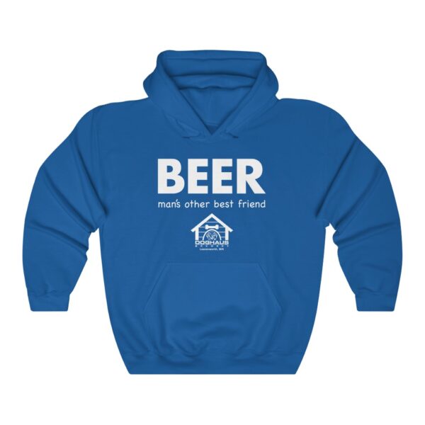 Doghaus Brewery "Beer, Man's Other Best Friend" Men's Pullover Hoodie - Image 6