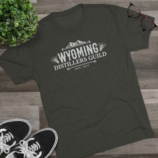 Wyoming Distillers Guild Men’s Tri-Blend T-Shirt