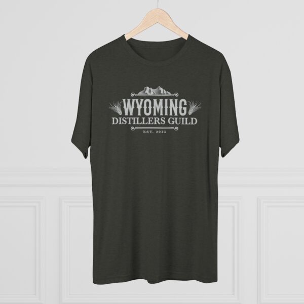 Wyoming Distillers Guild Men's Tri-Blend T-Shirt - Image 3
