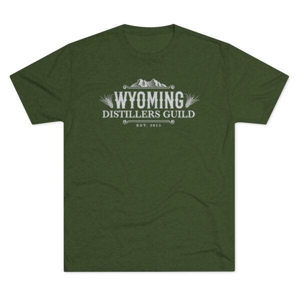 Wyoming Distillers Guild Men's Tri-Blend T-Shirt - Image 7