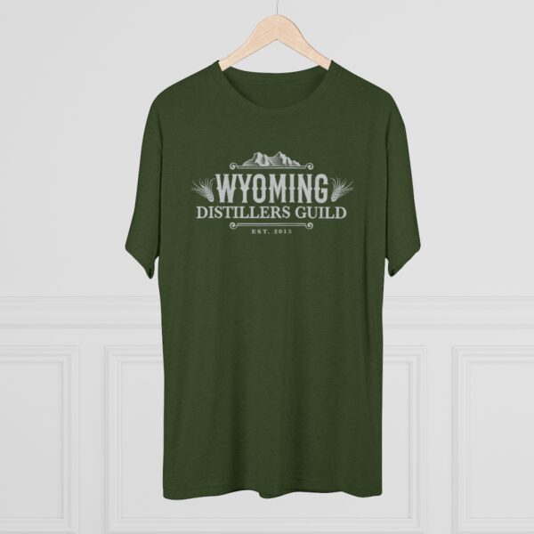 Wyoming Distillers Guild Men's Tri-Blend T-Shirt - Image 9