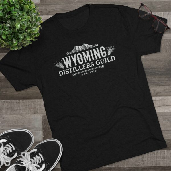 Wyoming Distillers Guild Men's Tri-Blend T-Shirt - Image 5