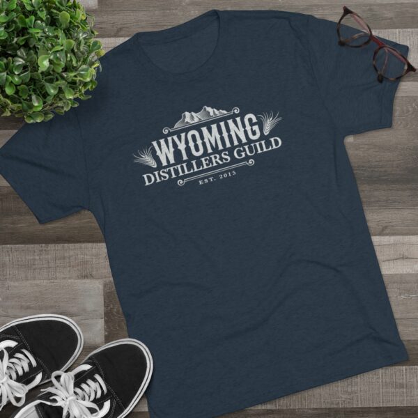 Wyoming Distillers Guild Men's Tri-Blend T-Shirt - Image 17