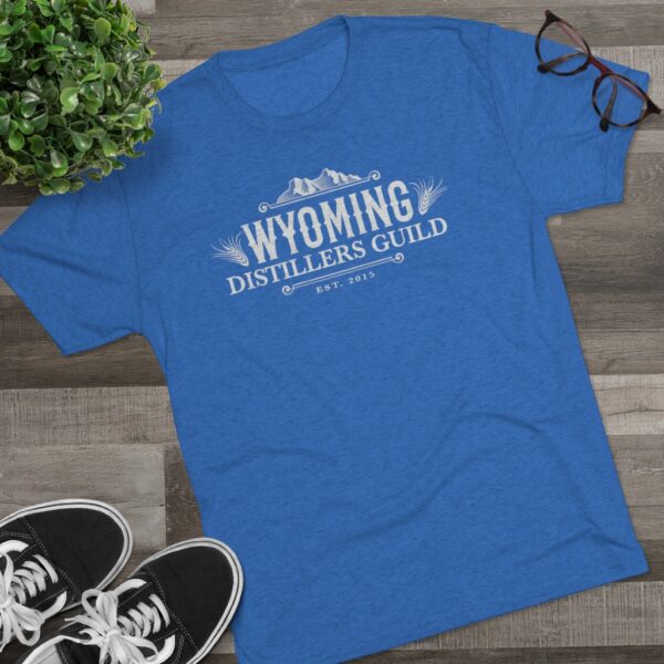 Wyoming Distillers Guild Men's Tri-Blend T-Shirt - Image 11