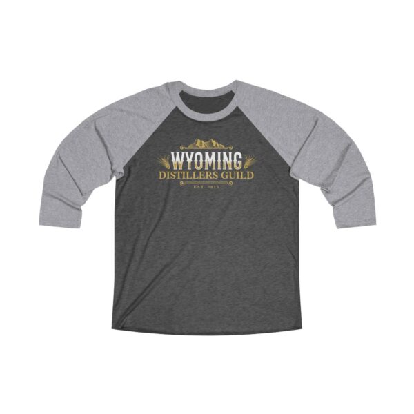 Wyoming Distillers Guild Unisex Tri-Blend 3/4 Raglan Tee