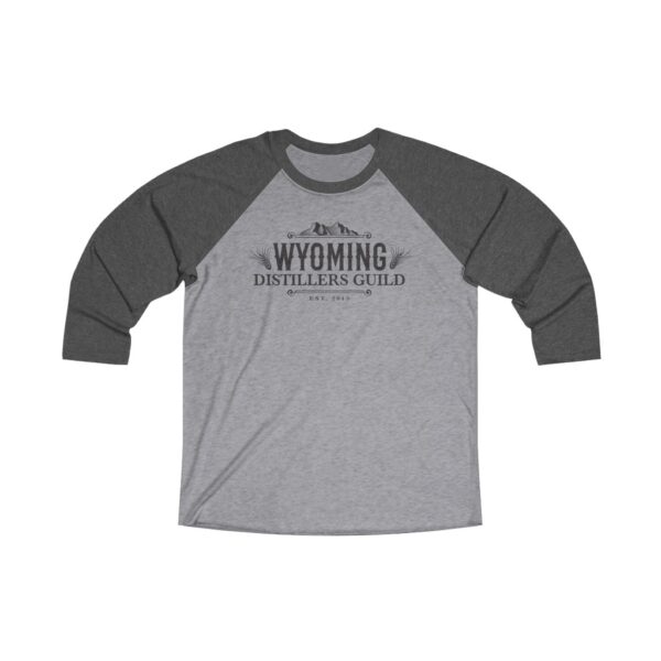 Wyoming Distillers Guild Unisex Tri-Blend 3/4 Raglan Tee