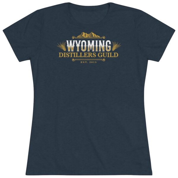 Wyoming Distillers Guild Women's Triblend Tee - Image 9