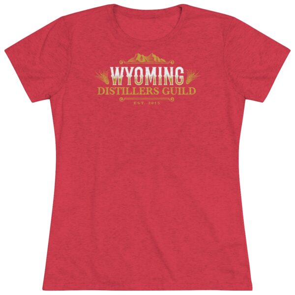 Wyoming Distillers Guild Women's Triblend Tee - Image 17
