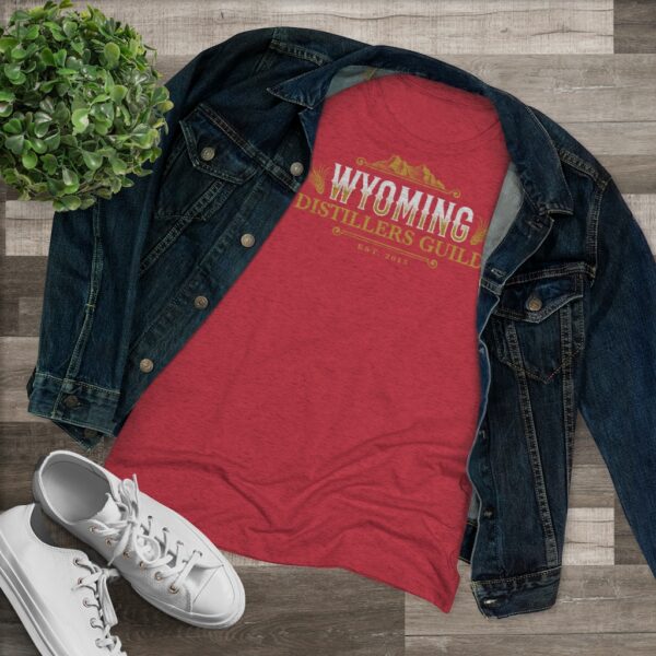 Wyoming Distillers Guild Women's Triblend Tee - Image 18