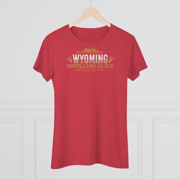 Wyoming Distillers Guild Women's Triblend Tee - Image 19