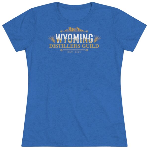 Wyoming Distillers Guild Women's Triblend Tee - Image 5