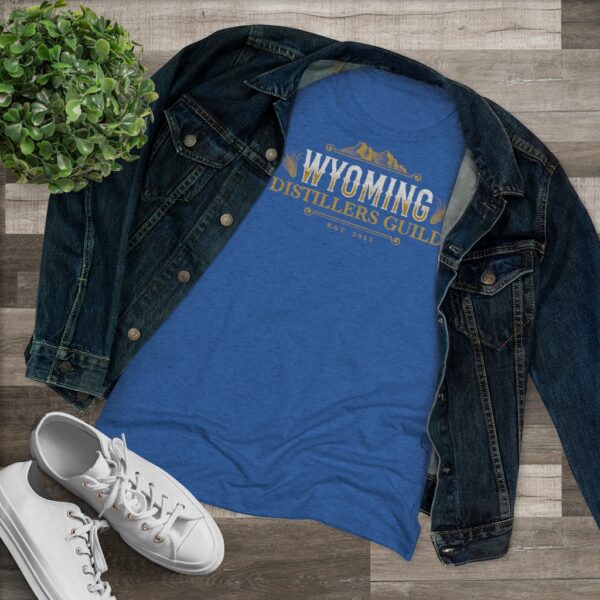 Wyoming Distillers Guild Women's Triblend Tee - Image 6