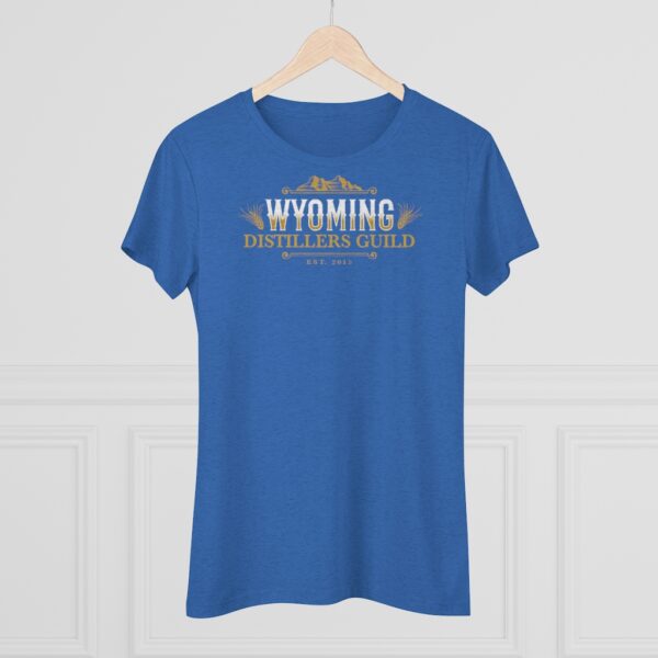 Wyoming Distillers Guild Women's Triblend Tee - Image 7