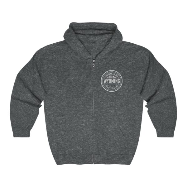 Wyoming Distillers Guild Men's Zip Hooded Sweatshirt