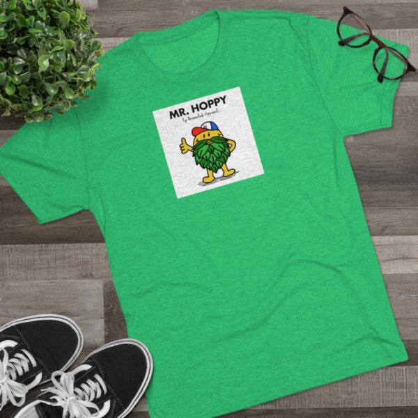 Mr. Hoppy By Barreled Apparel Men's Tri-Blend Crew T-shirt - Image 8