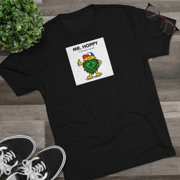 Mr. Hoppy By Barreled Apparel Men's Tri-Blend Crew T-shirt - Image 5