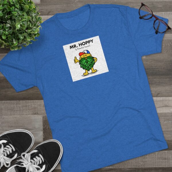 Mr. Hoppy By Barreled Apparel Men's Tri-Blend Crew T-shirt - Image 11