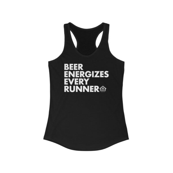 Doghaus Brewing Beer Energizes Every Runner Women's Racerback Tank