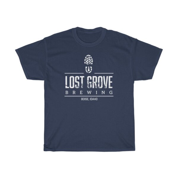 Lost Grove Brewing Logo Men’s Traditional Fit T-Shirt - Image 4