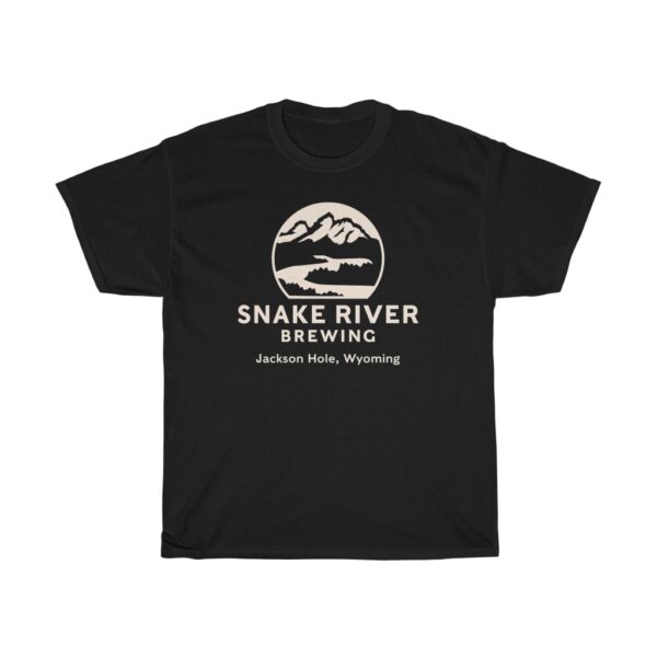 Snake River Brewing Logo Men’s Traditional Fit T-Shirt - Image 2