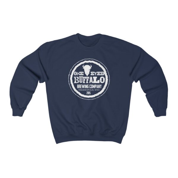 One Eyed Buffalo Brewing Unisex Crewneck Sweatshirt - Image 4