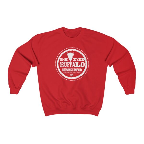 One Eyed Buffalo Brewing Unisex Crewneck Sweatshirt - Image 5