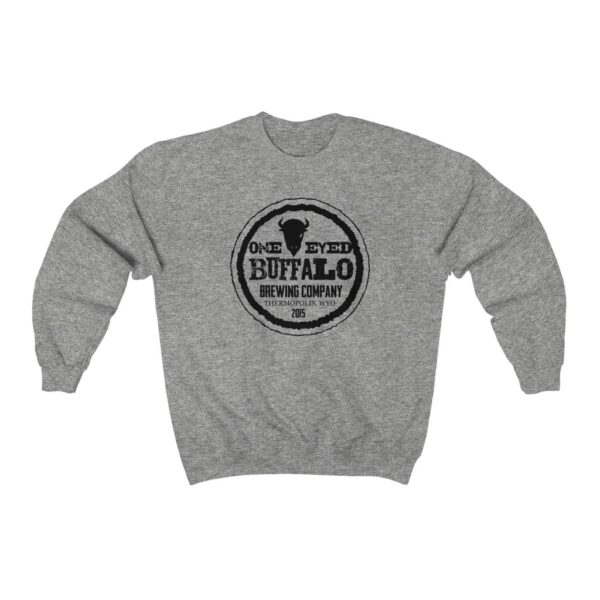 One Eyed Buffalo Brewing Unisex Crewneck Sweatshirt