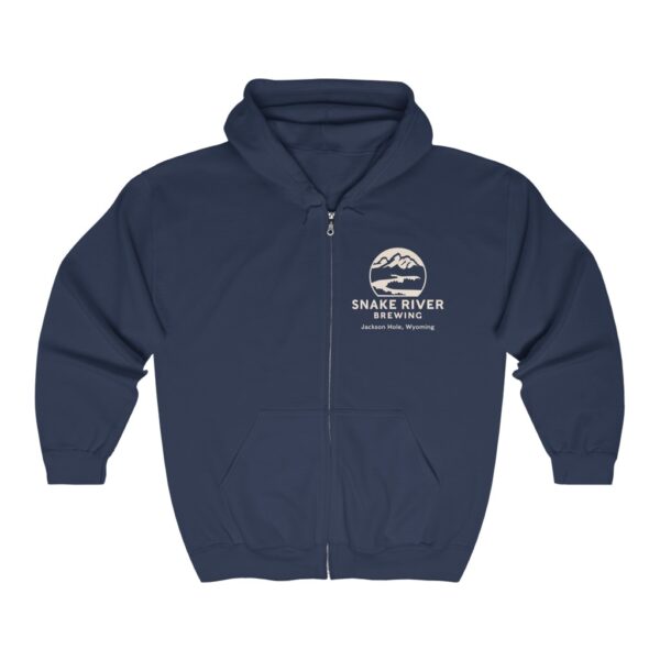 Snake River Brewing Men's Zip Hooded Sweatshirt