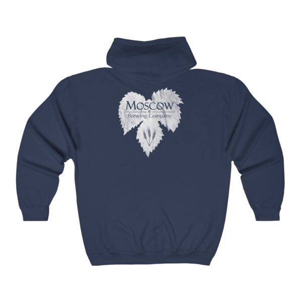 Moscow Brewing Company Men's Zip Hooded Sweatshirt - Image 2
