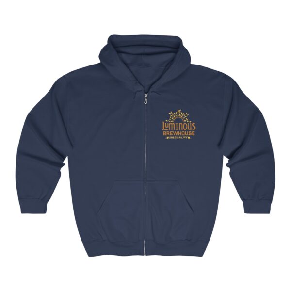 Luminous Brewhouse Men's Zip Hooded Sweatshirt - Image 7
