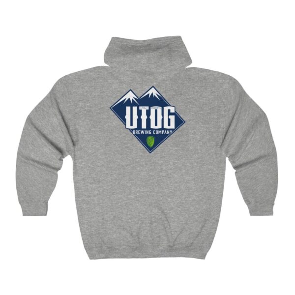UTOG Brewing Men’s Zip Hooded Sweatshirt