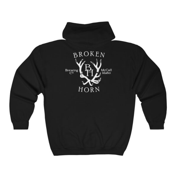Broken Horn Men's Zip Hooded Sweatshirt - Image 4