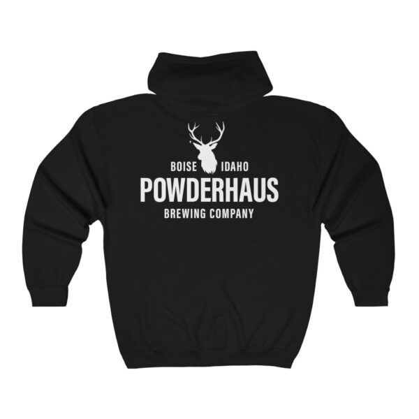 Powderhaus Brewing Men's Zip Hooded Sweatshirt - Image 4