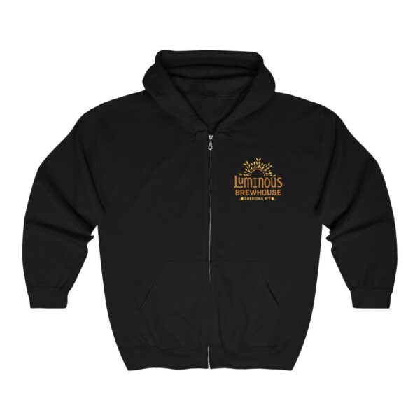 Luminous Brewhouse Men's Zip Hooded Sweatshirt - Image 3