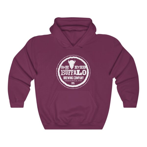 One Eyed Buffalo Brewing Men's Pull Over Hoodie - Image 7