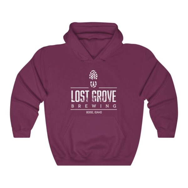 Lost Grove Brewing Brewing Men's Pull Over Hoodie - Image 7
