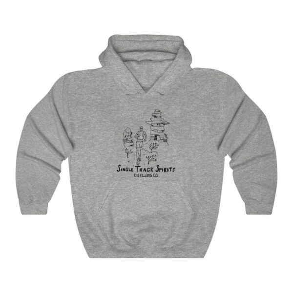 Single Track Spirits Men's Pull Over Hoodie