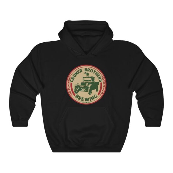 Gruner Brothers Brewing Men's Pull Over Hoodie - Image 2