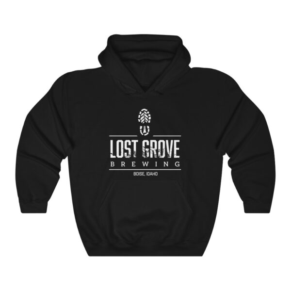 Lost Grove Brewing Brewing Men's Pull Over Hoodie - Image 2