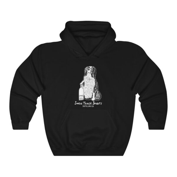 Single Track Spirits Dog Men's Pull Over Hoodie - Image 2