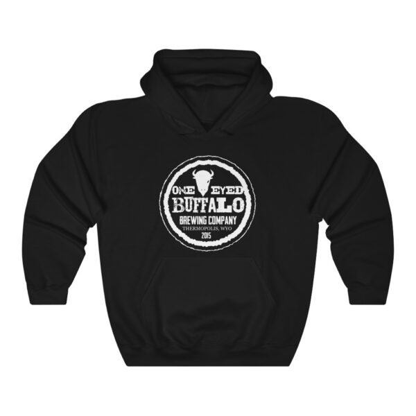 One Eyed Buffalo Brewing Men's Pull Over Hoodie - Image 2