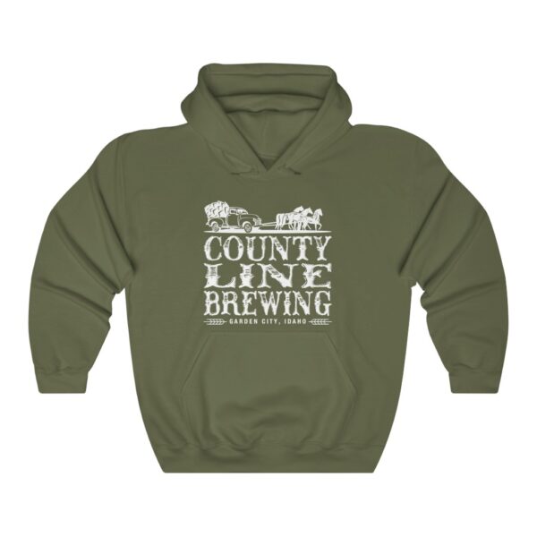 County Line Brewing Men's Pullover Hoodie - Image 2