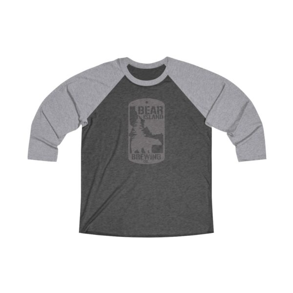 Bear Island Tri-Blend ¾ Sleeve Raglan Baseball T Shirt