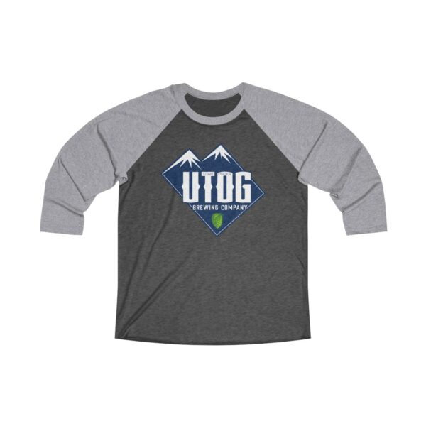 UTOG Brewing Unisex Tri-Blend 3/4 Raglan Baseball T Shirt
