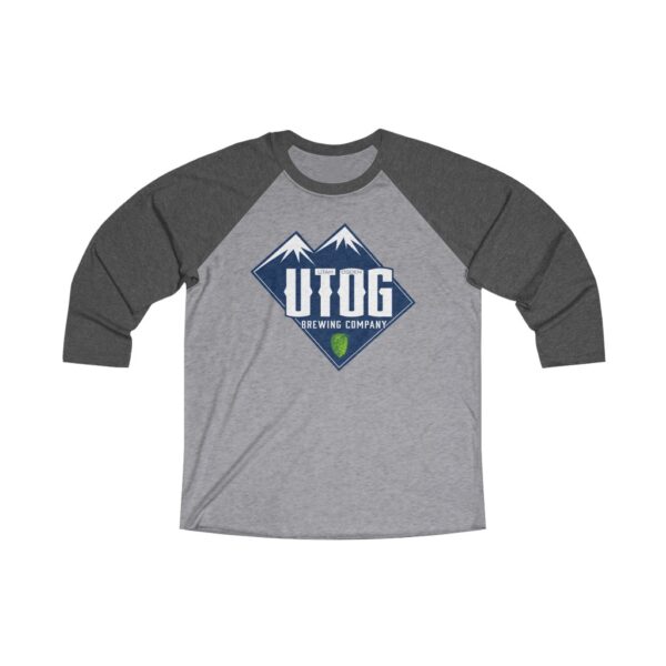 UTOG Brewing Unisex Tri-Blend 3/4 Raglan Baseball T Shirt