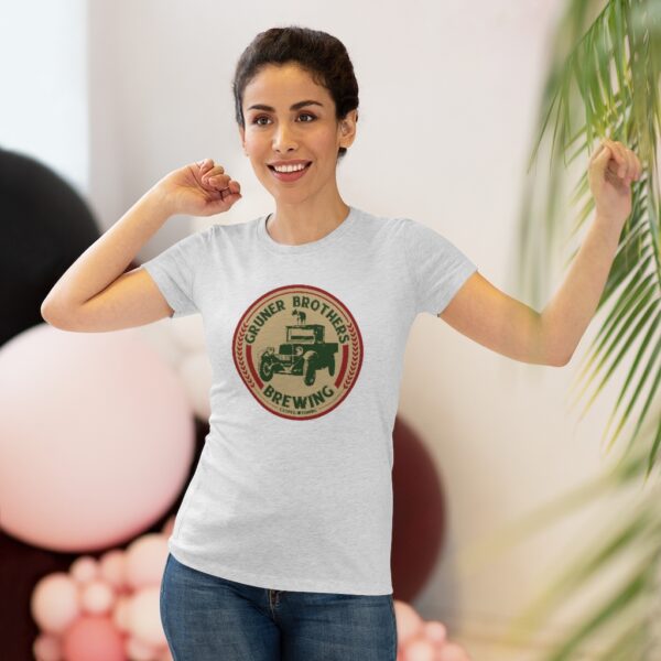 Gruner Brothers Brewing Women's Triblend T-shirt - Image 8