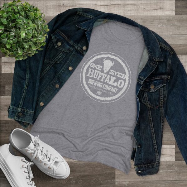 One Eyed Buffalo Brewing Women's Triblend T-shirt - Image 14