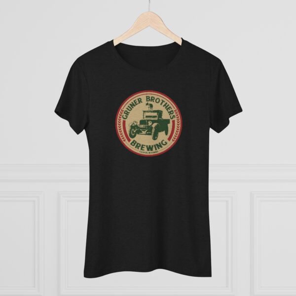 Gruner Brothers Brewing Women's Triblend T-shirt - Image 11